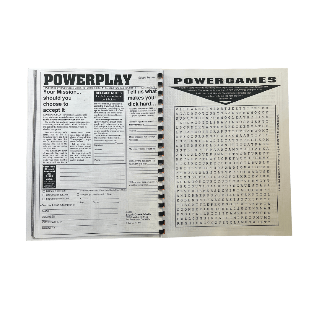Powerplay Puzzle Book | Late Night Copies Press